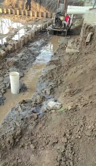 老河口工地施工用水井