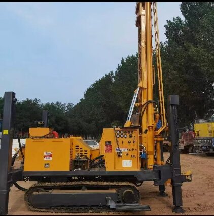 老河口岩石井施工